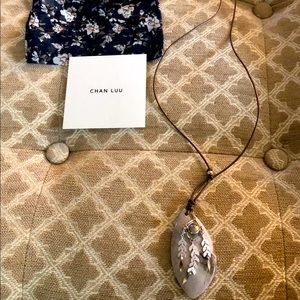 Chan Luu Long Layering Stone Pendant Necklace